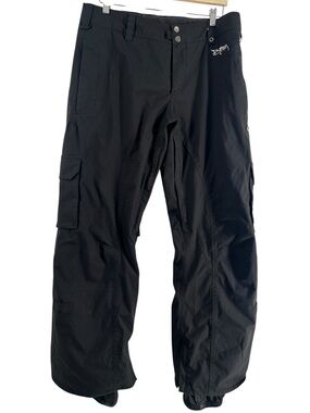 Burton stow cargo snow pants ski snowboard mountain outdoors warm sz lg